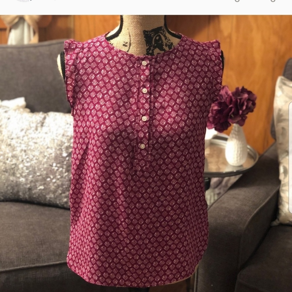 Ann Taylor LOFT Sleeveless Top sz XSP